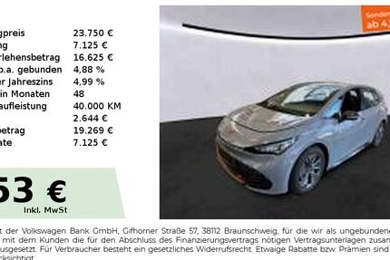 Cupra Born 23.850 km 24.440 &euro; Nürnberg 90441