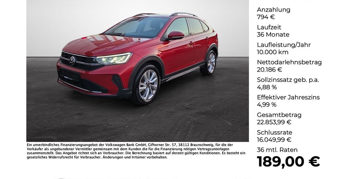 VW Taigo 15.444 km 20.980 &euro; Lengerich 49525