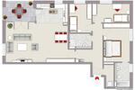 Etagenwohnung Koblenz Karthause - 4 Zimmer, 128 m&sup2;, 1.792&euro; | Angebot:26367474