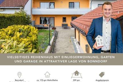 Haus Bonndorf im Schwarzwald - 7 Zimmer, 170 m&sup2;, 419.000&euro; | Angebot:26459889