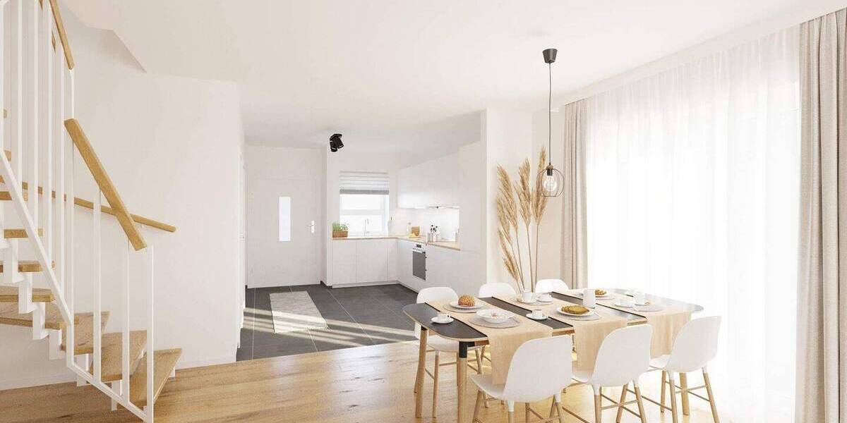 Reihenmittelhaus Ribnitz-Damgarten Pütnitz - 3 Zimmer, 102 m&sup2;, 435.860&euro; | Angebot:25664120