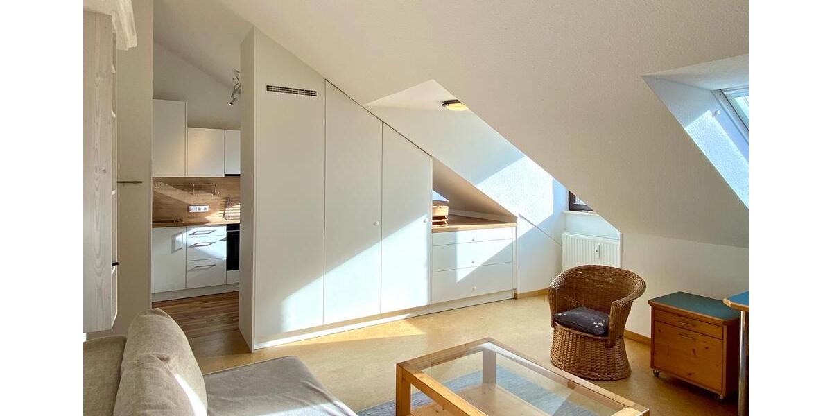 Dachgeschoßwohnung München Schwabing-Freimann - 2 Zimmer, 47 m&sup2;, 1.100&euro; | Angebot:24952496