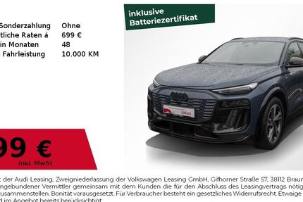 Audi Q6 e-tron 5.074 km 73.990 € Magdeburg 39126