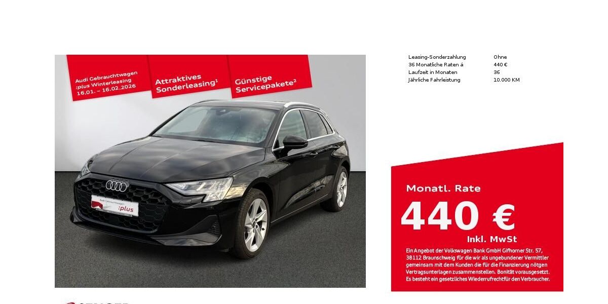 Audi A3 10.839 km 34.880 &euro; Bielefeld 33609