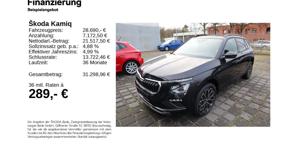 Skoda Kamiq 24.930 km 28.490 &euro; Gifhorn 38518