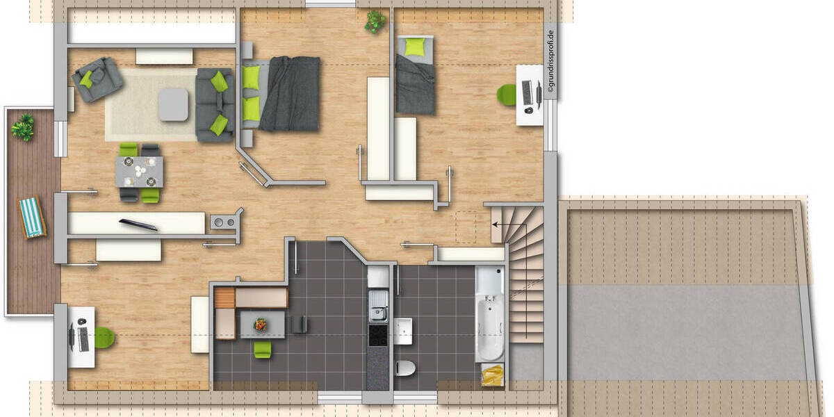 Mehrfamilienhaus, Wohnhaus Mühlhausen - 7 Zimmer, 222 m&sup2;, 535.000&euro; | Angebot:25660556