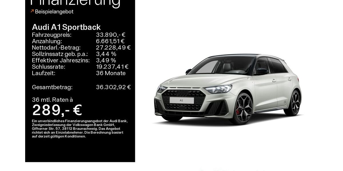 Audi A1 10.179 km 33.890 &euro; Eisenach 99817