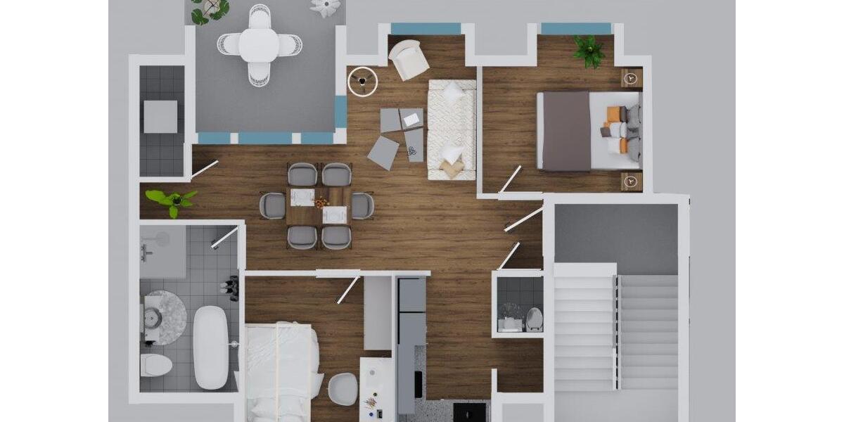 Neue Dachgeschosswohnung mit Flair im Energiesparhaus mit moderner Heiztechnik in Bonn - Dachgeschoßwohnung Bonn Dransdorf | Angebot:26609538