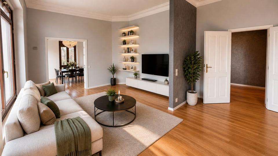 Etagenwohnung Wiesbaden Südost - 5 Zimmer, 177 m&sup2;, 1.300.000&euro; | Angebot:26425219