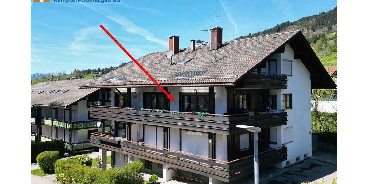 Etagenwohnung Bad Hindelang - 3 Zimmer, 81 m&sup2;, 425.000&euro; | Angebot:26377534