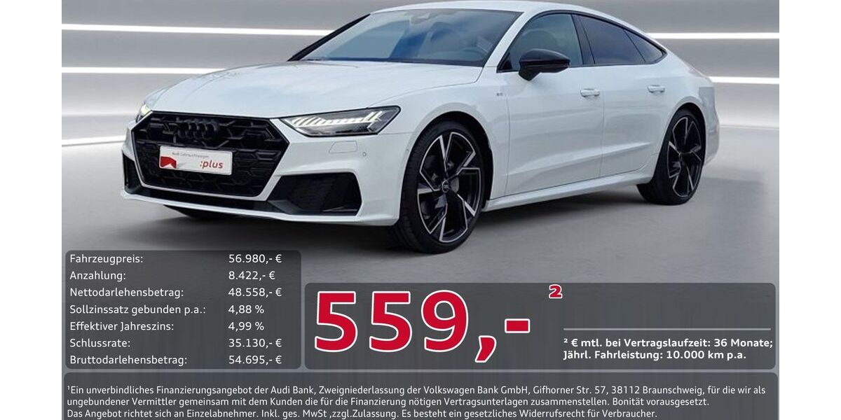 Audi A7 31.400 km 56.980 &euro; Ingolstadt 85057