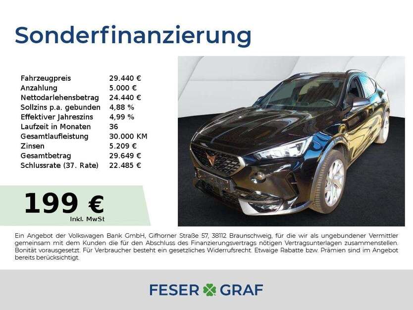 Cupra Formentor 17.850 km 29.440 € Lauf an der Pegnitz 91207
