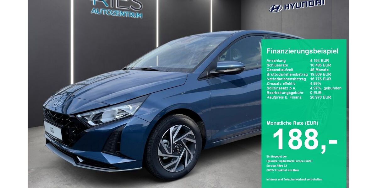 Hyundai i20 2.110 km 20.970 &euro; Bad Soden-Salmünster 63628