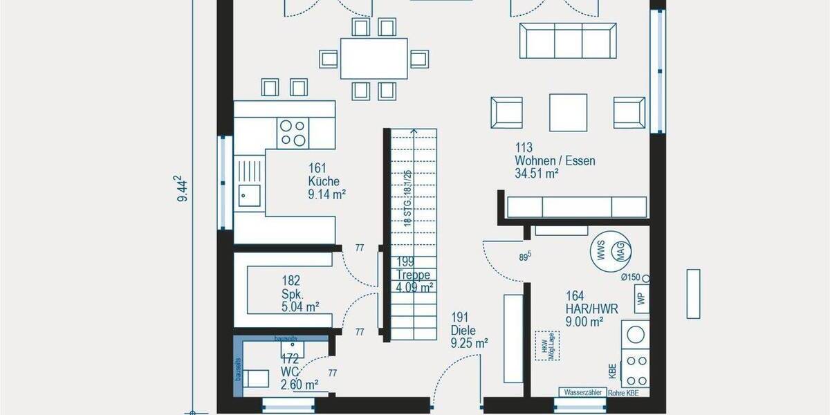 Einfamilienhaus Meißen - 5 Zimmer, 145 m&sup2;, 334.469&euro; | Angebot:26291151