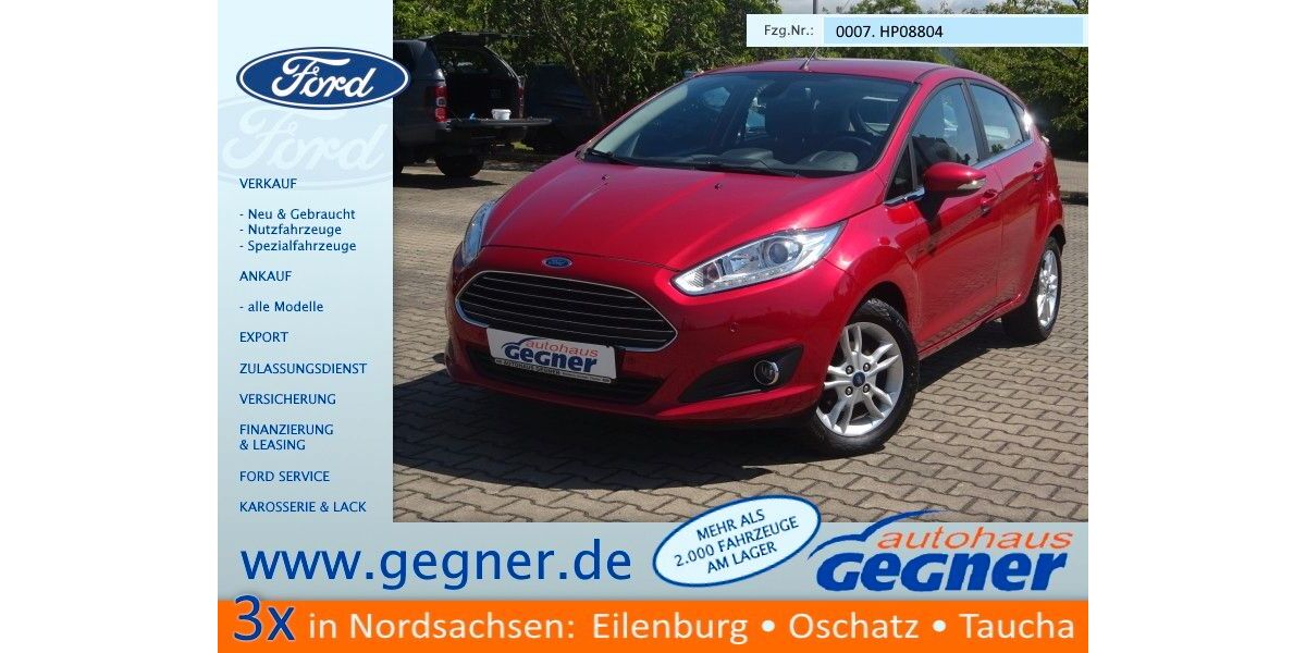 Ford Fiesta 50.625 km 8.740 &euro; Eilenburg 04838