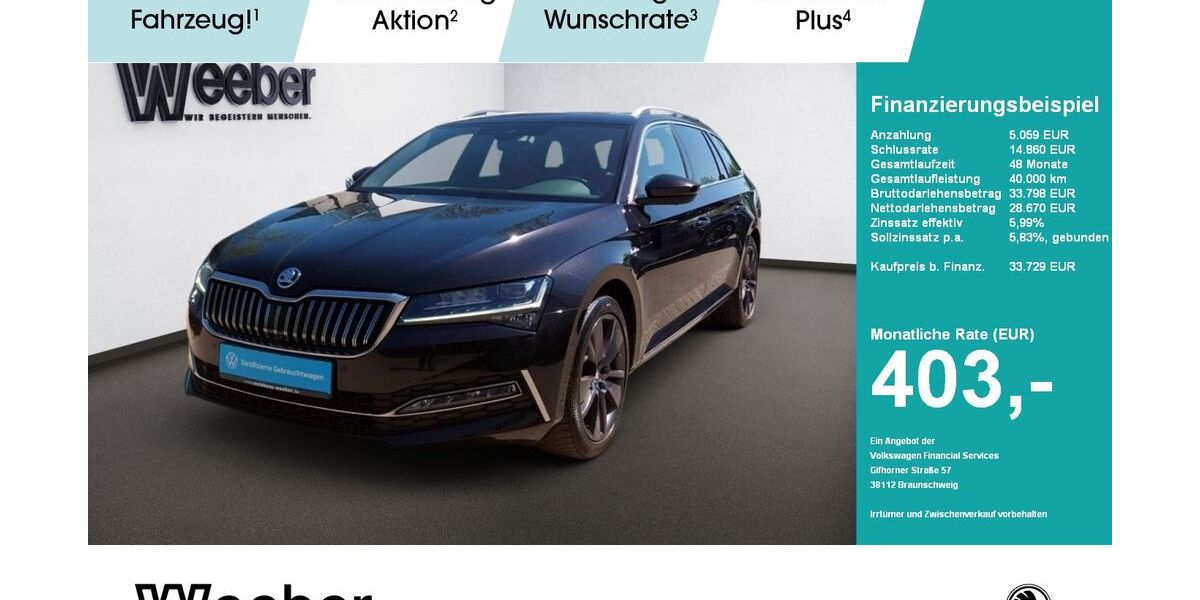 Skoda Superb 73.829 km 33.729 &euro; Herrenberg 71083