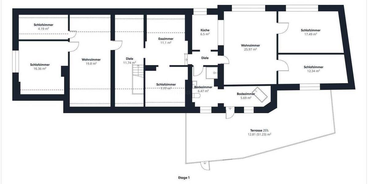 Mehrfamilienhaus, Wohnhaus Jessen (Elster) Mügeln - 1 Zimmer, 236 m&sup2;, 129.000&euro; | Angebot:25985475