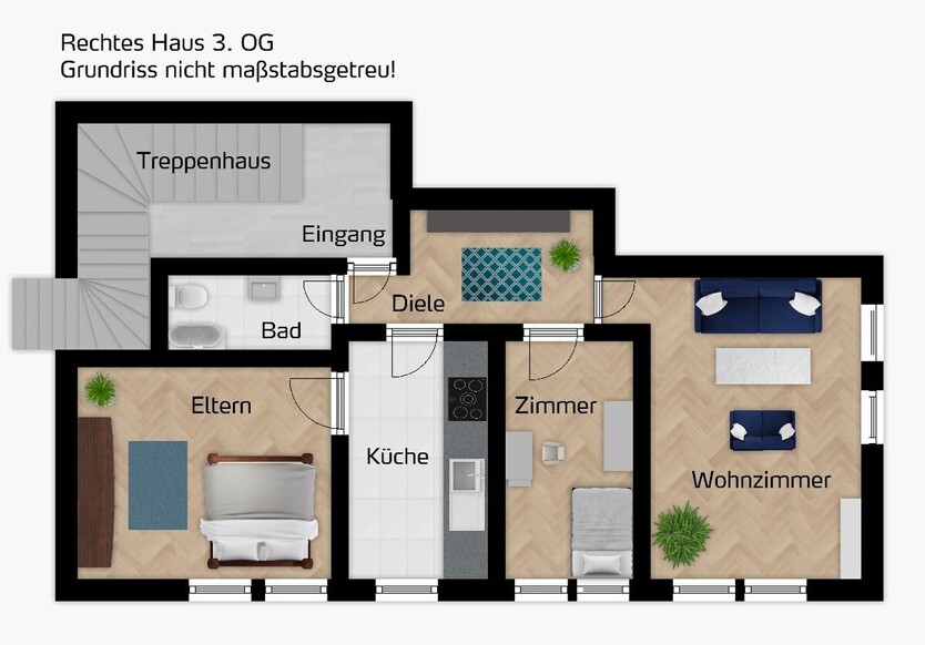 Mehrfamilienhaus in traumhafter Lage im Herzen von Münster mit stilvollem Ambiente! 26 zimmer