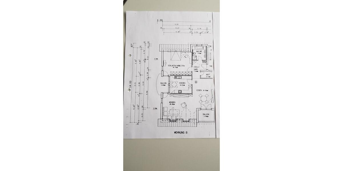 Maisonettenwohnung Bad Dürrheim - 6 Zimmer, 159 m&sup2;, 1.590&euro; | Angebot:25513001