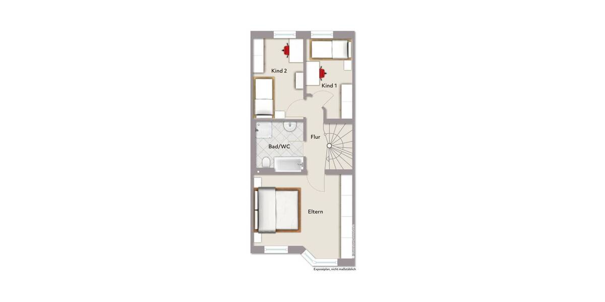 Reihenmittelhaus Ansbach Hennenbach - 6 Zimmer, 111 m&sup2;, 330.000&euro; | Angebot:26886257