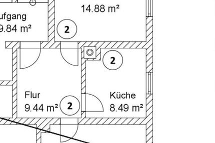 Wohnung Coswig - 2 Zimmer, 60 m&sup2;, 99.000&euro; | Angebot:24574199
