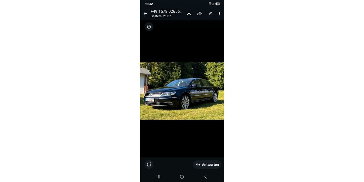 VW Phaeton 196.000 km 14.700 &euro; Warnemünde 18119
