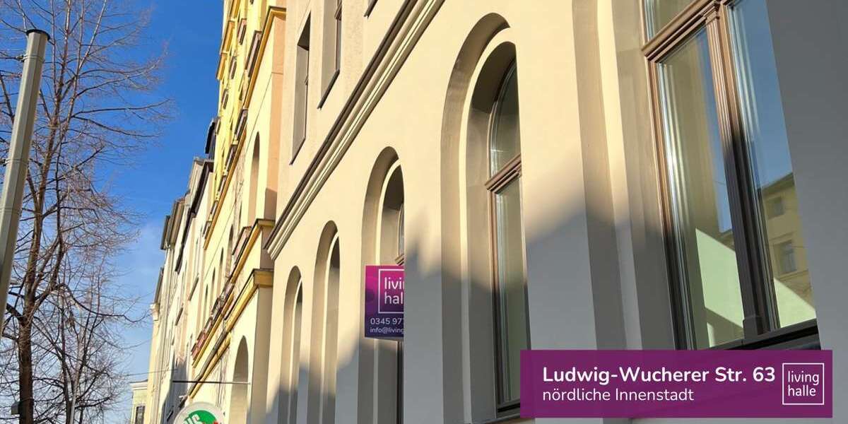 Wohnung zum Mieten in Halle 1.500 € 121 m² 5 zimmer