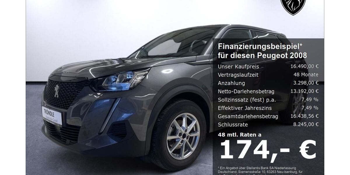 Peugeot 2008 42.300 km 16.490 &euro; Lörrach 79541