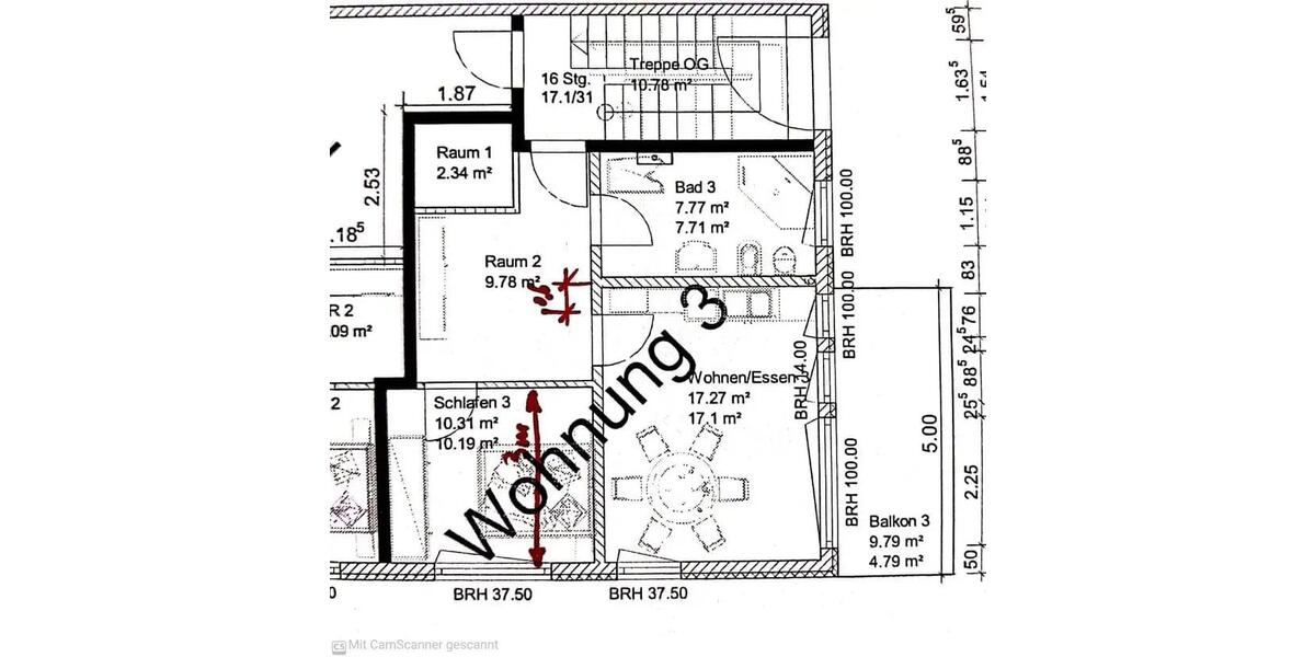 Etagenwohnung Hemmingen - 2.5 Zimmer, 52 m&sup2;, 295.000&euro; | Angebot:26705697