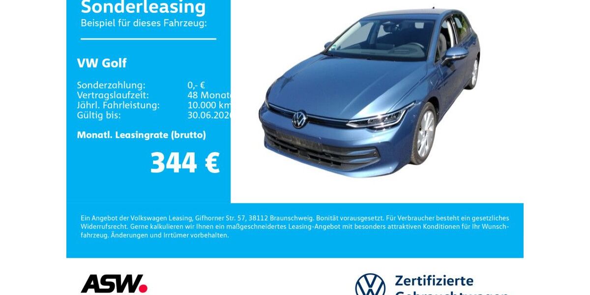 VW Golf 3.900 km 31.930 &euro; Sinsheim 74889
