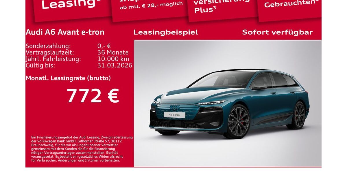 Audi A6 e-tron 7.689 km 75.900 &euro; Berlin 12489
