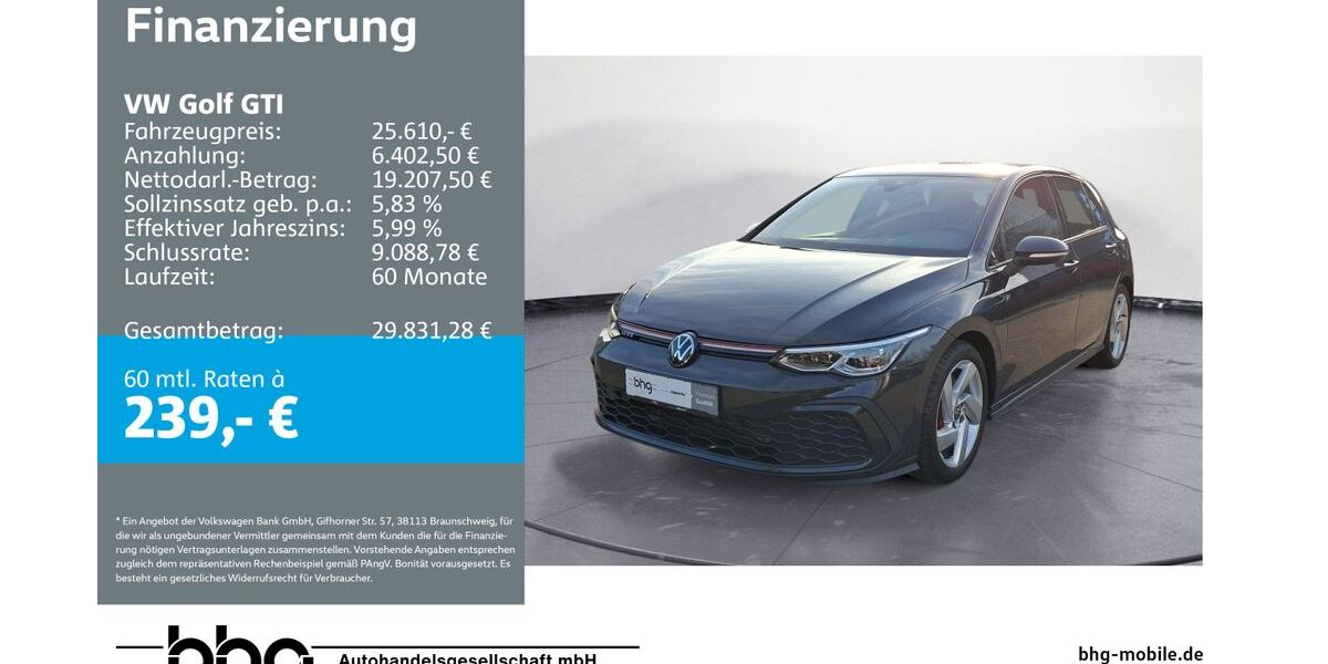 VW Golf 18.631 km 25.610 &euro; Mössingen 72116
