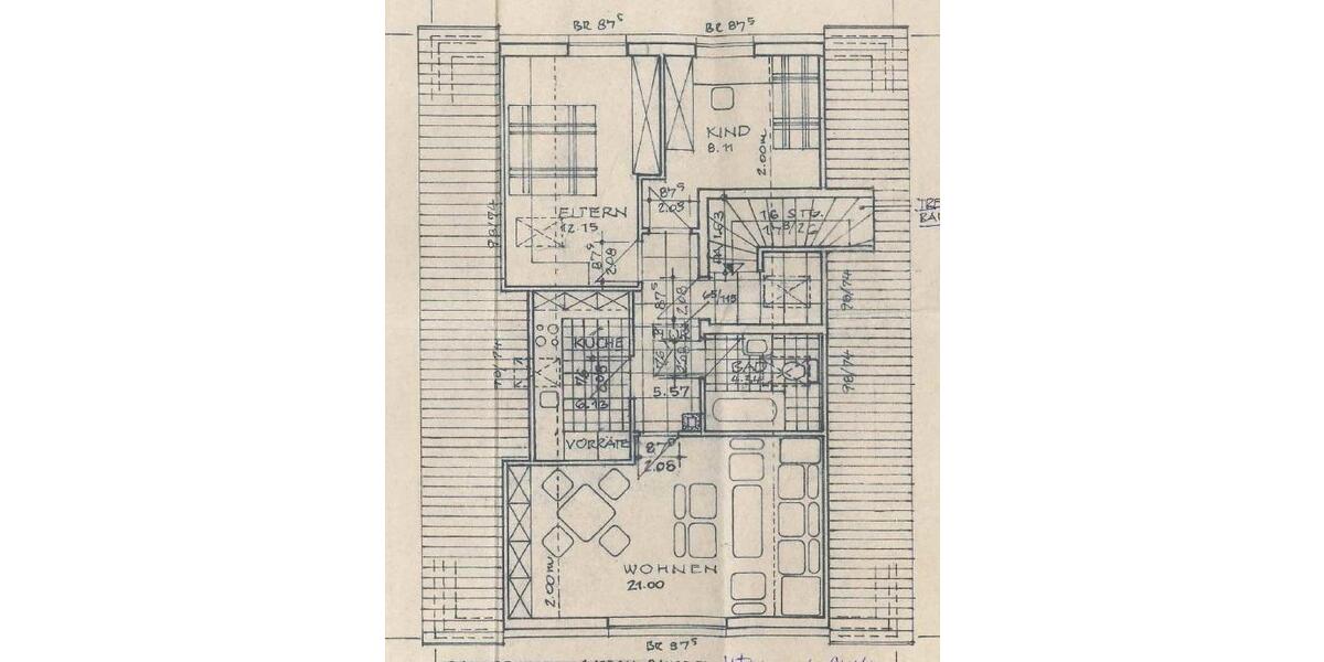 Dachgeschoßwohnung Jever - 3 Zimmer, 62 m&sup2;, 470&euro; | Angebot:26337267