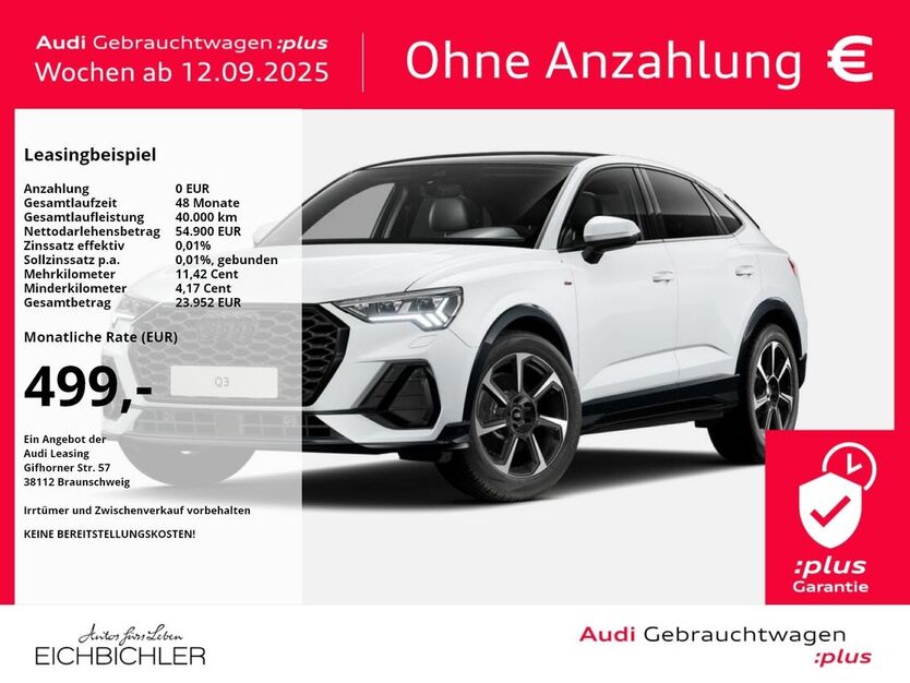 Audi Q3 3.500 km 53.820 € Landshut 84030