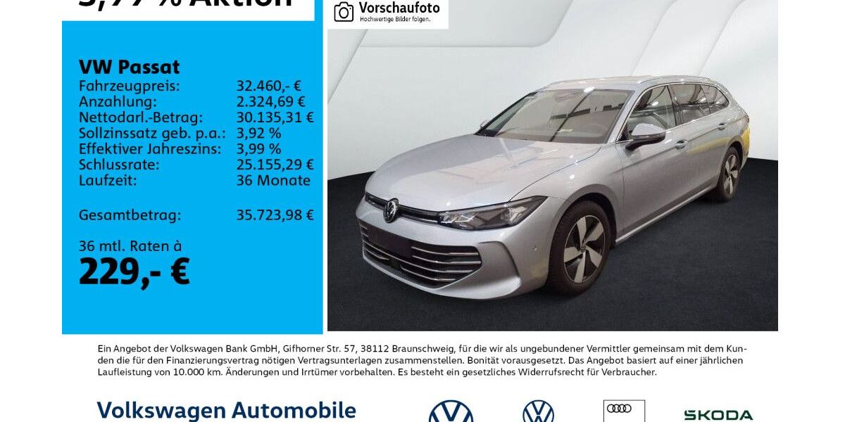 VW Passat 19.699 km 32.460 &euro; Leipzig 04178