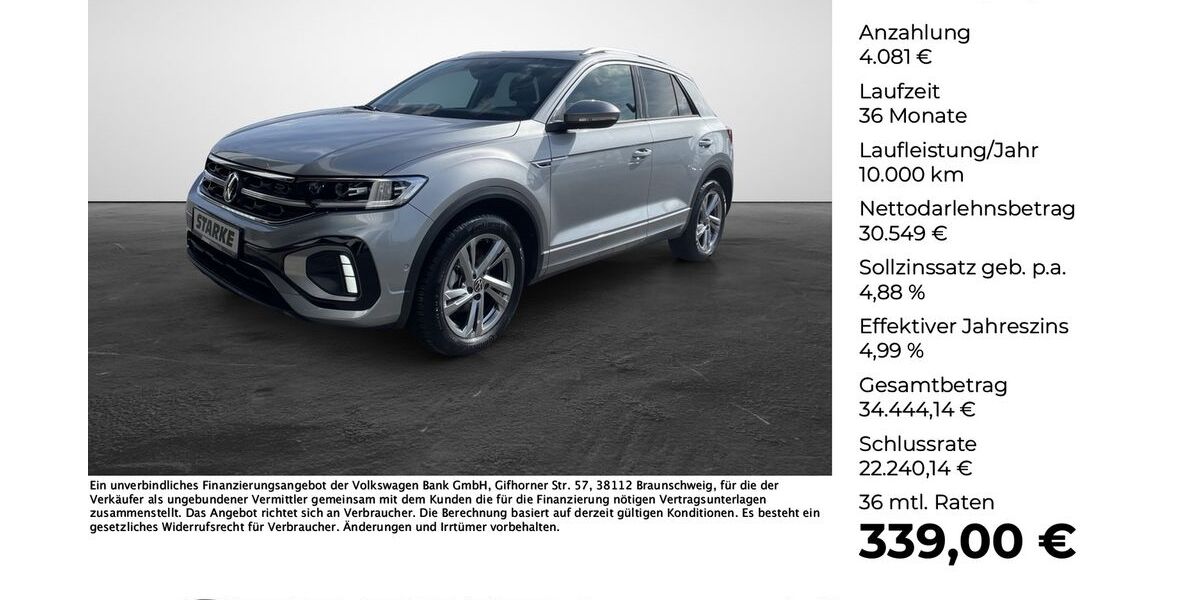 VW T-Roc 12.674 km 34.430 &euro; Vechta 49377