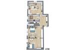Etagenwohnung Würzburg Altstadt - 3 Zimmer, 86 m&sup2;, 750&euro; | Angebot:26419070