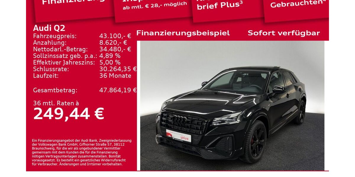 Audi Q2 6.916 km 43.100 &euro; Berlin 10587