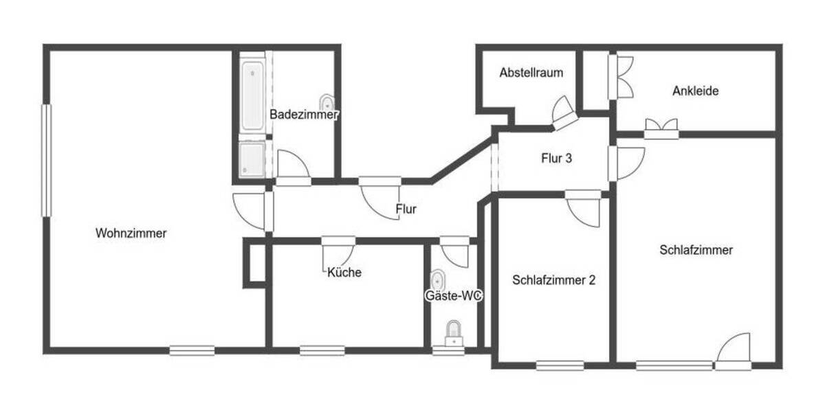 Etagenwohnung Frankfurt am Main Seckbach - 3 Zimmer, 94 m&sup2;, 495.000&euro; | Angebot:26344675