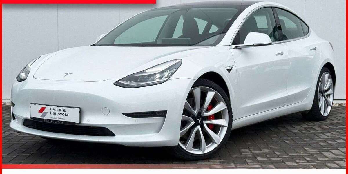 Tesla Model 3 85.000 km 24.990 &euro; Coswig 01640