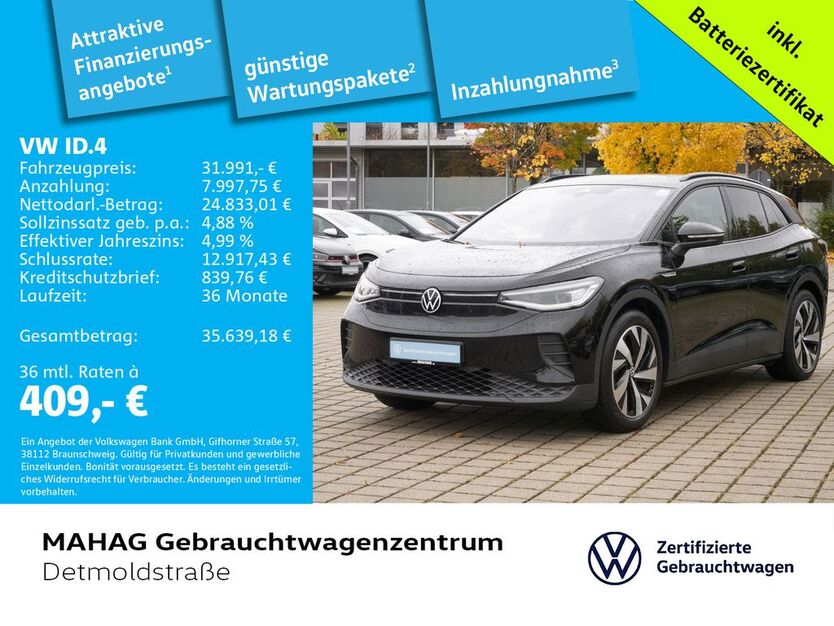 VW ID.4 38.246 km 31.991 € München 80935