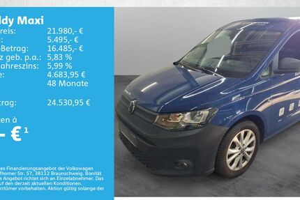 VW Caddy Maxi 52.500 km 21.980 &euro; Würzburg 97076