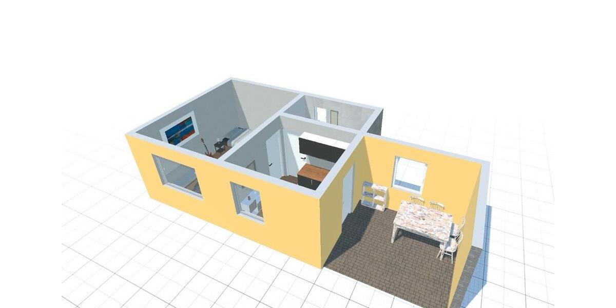 Erdgeschoßwohnung Waghäusel - 1 Zimmer, 28 m&sup2;, 500&euro; | Angebot:25382952