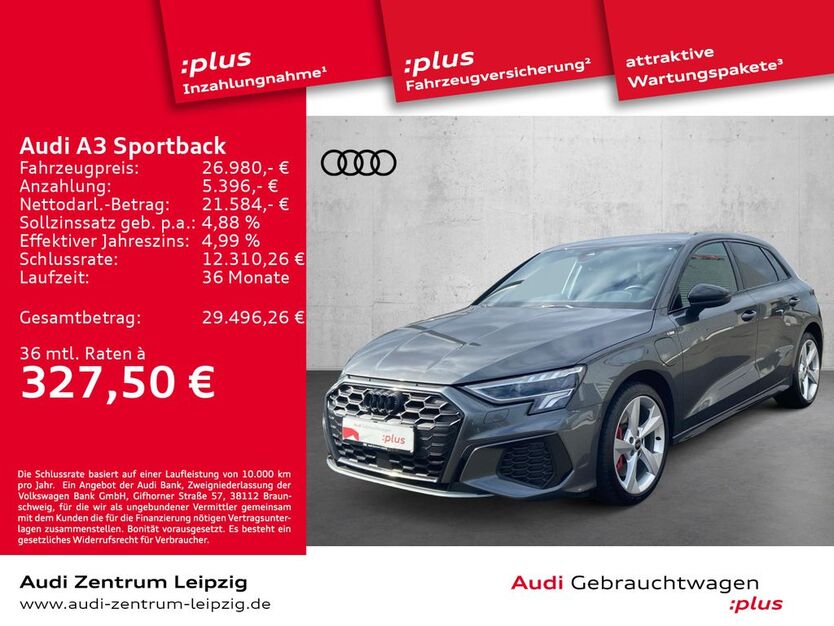 Audi A3 90.313 km 26.980 € Leipzig 04129