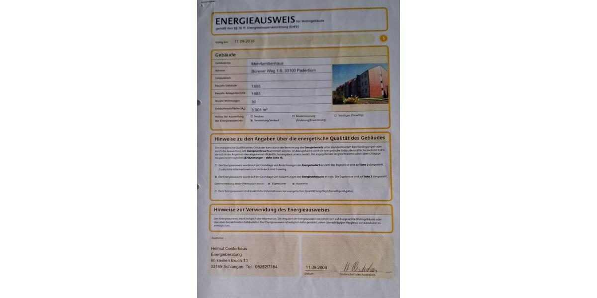 Etagenwohnung Paderborn Neuenbeken - 4 Zimmer, 84 m&sup2;, 360.000&euro; | Angebot:26602556