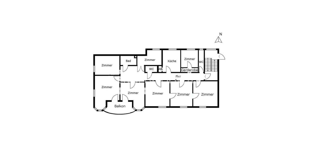 Etagenwohnung Tübingen Innenstadt - 8 Zimmer, 236 m&sup2;, 980.000&euro; | Angebot:25734650