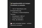 Doppelhaushälfte Vorankündigung Verkauf Ende 2025