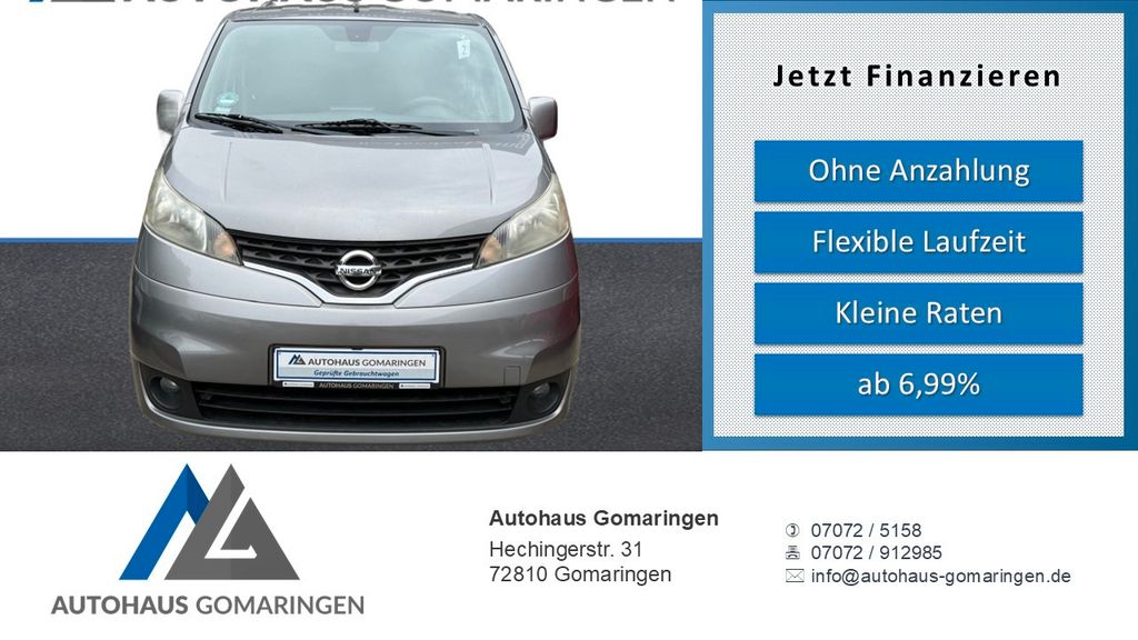 Nissan NV200 84.000 km 13.999 &euro; Gomaringen 72810