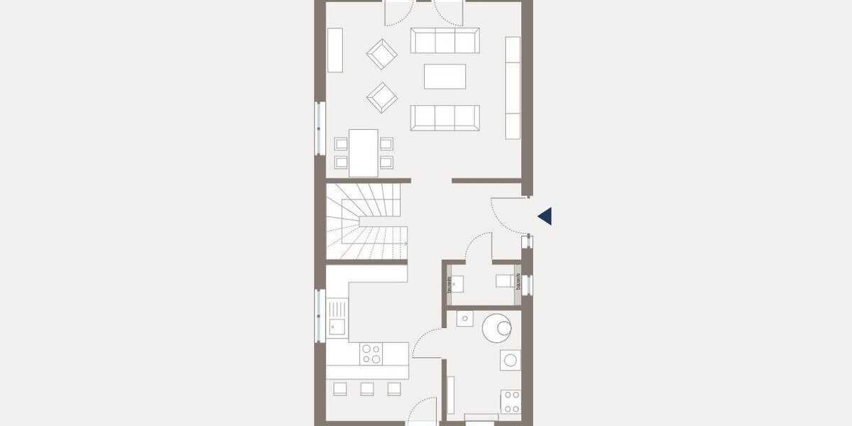 Ihr zukünftiges Eigenheim: Modern, bezahlbar und zum Greifen nahe! - Einfamilienhaus Lauffen am Neckar | Angebot:27333669
