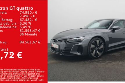 Audi e-tron GT 38.000 km 71.980 &euro; Würzburg 97076